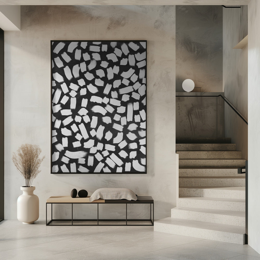 Monochrome Strokes | Poster