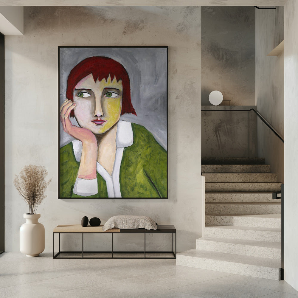 Thinking Lady | Poster