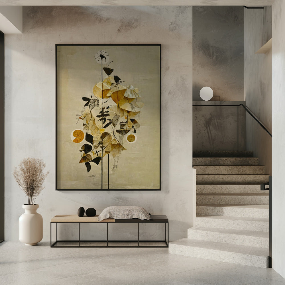 Golden Blossoms | Poster
