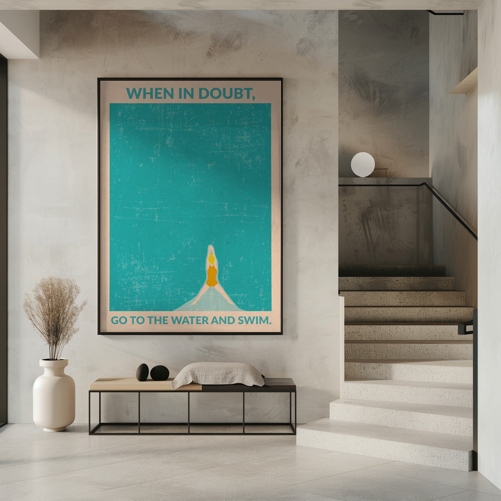 Open Water (blonde) | Poster