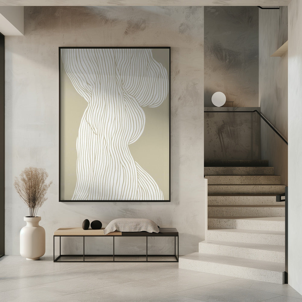 Flowing Lines Elegance | Poster