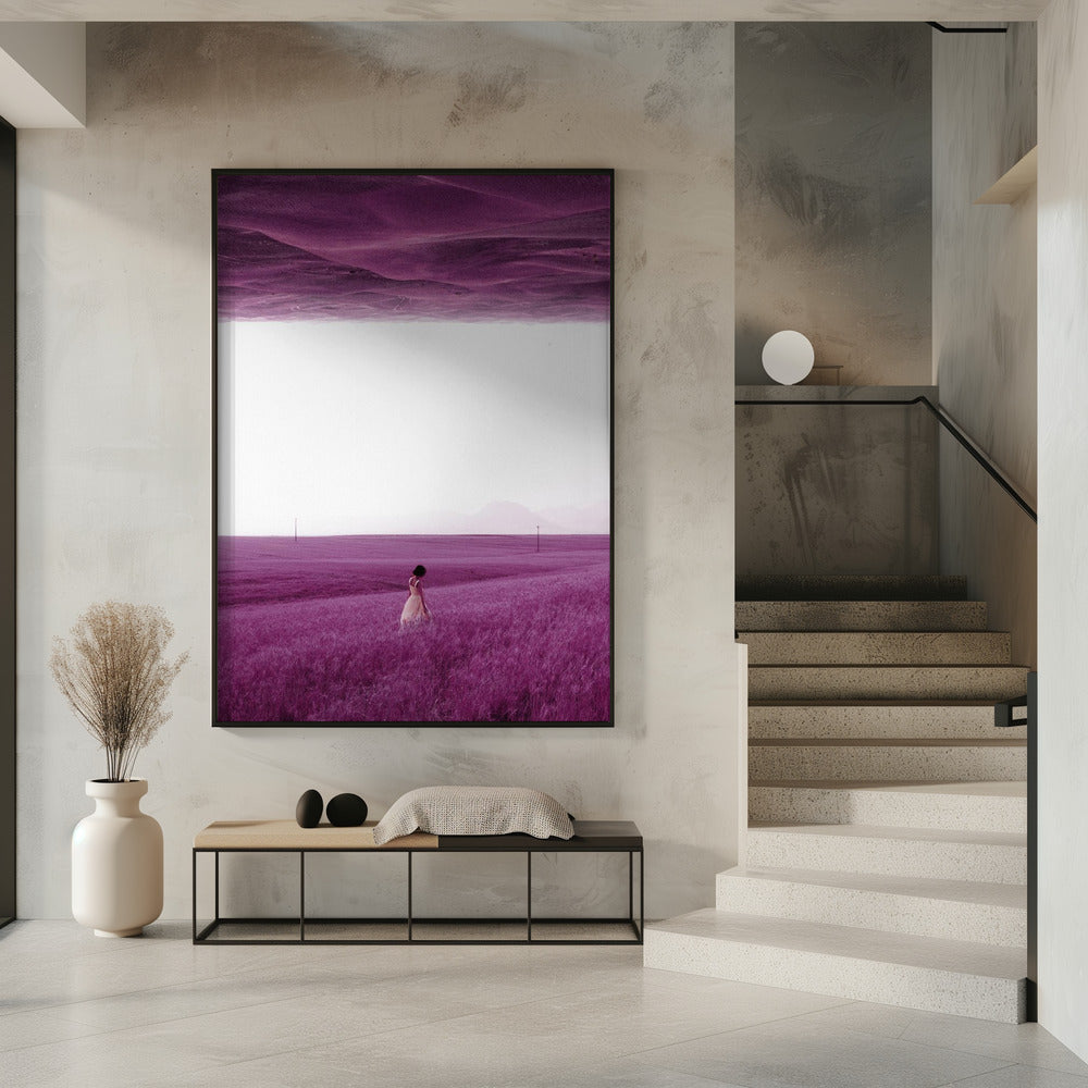Purple Fields | Poster