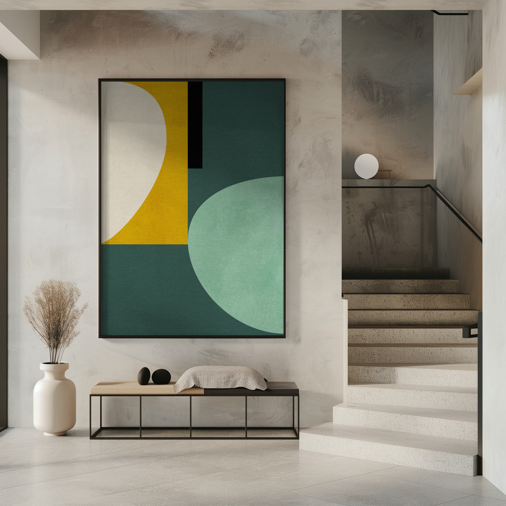 Rainbow Plus Shapes1 | Poster