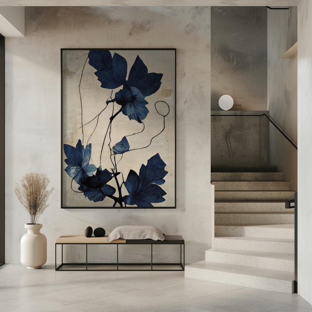 Indigo Flower | Poster