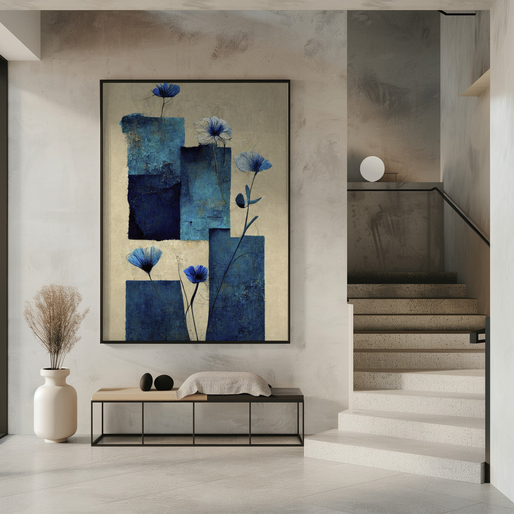 Blue Blossoms | Poster