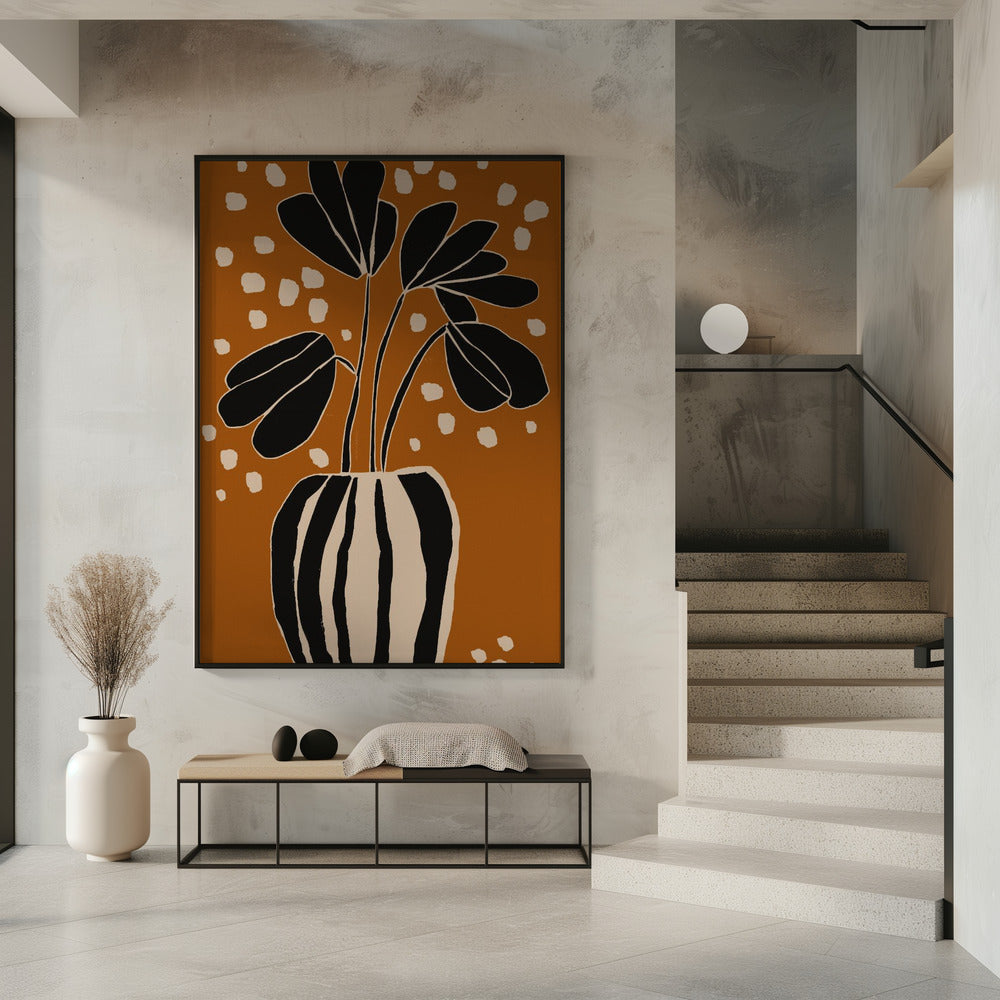 Ochre Still Life No 4 | Poster