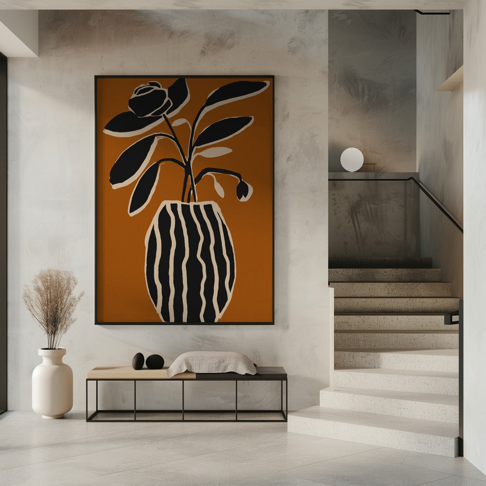 Ochre Still Life No 5 | Poster