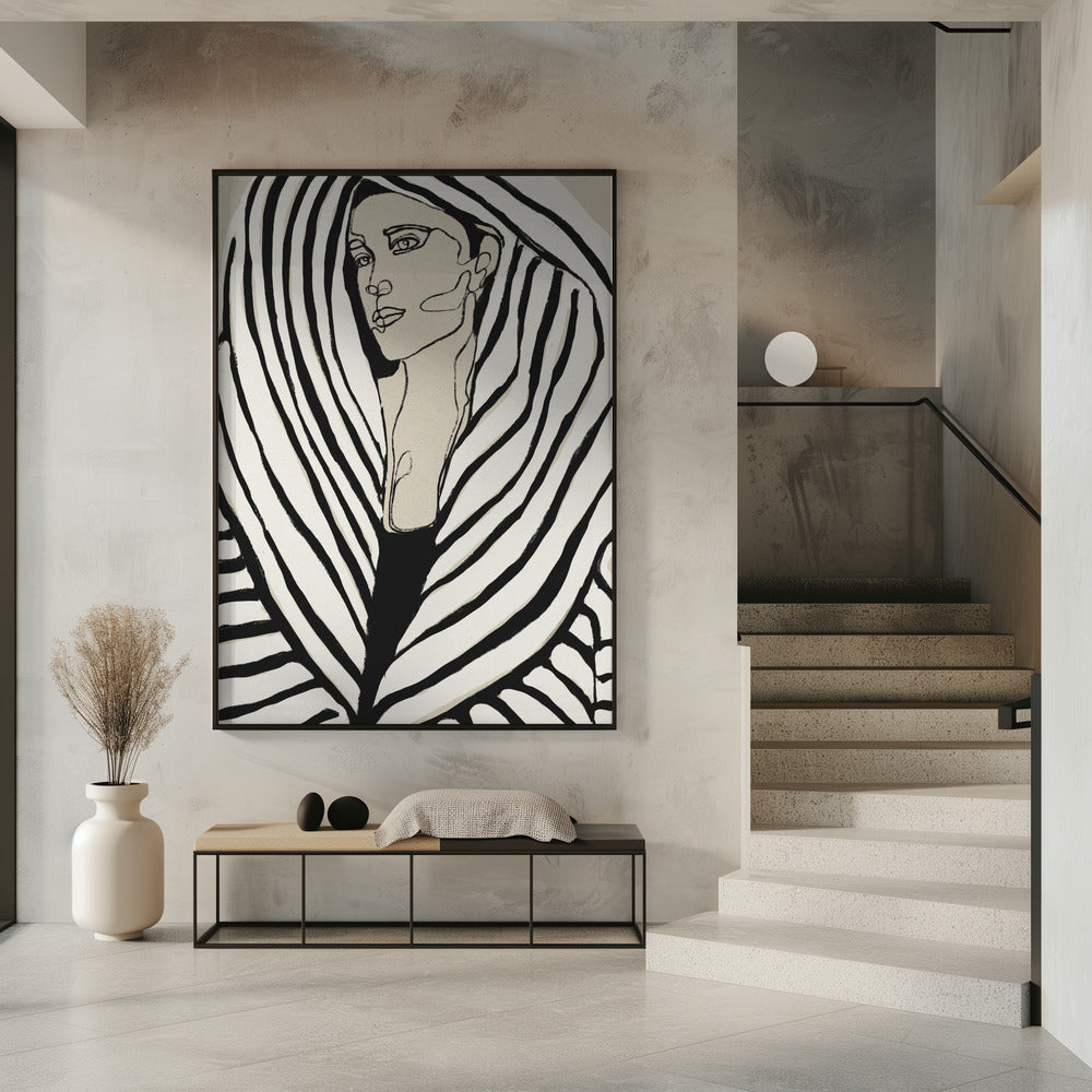 Striped Elegance | Poster