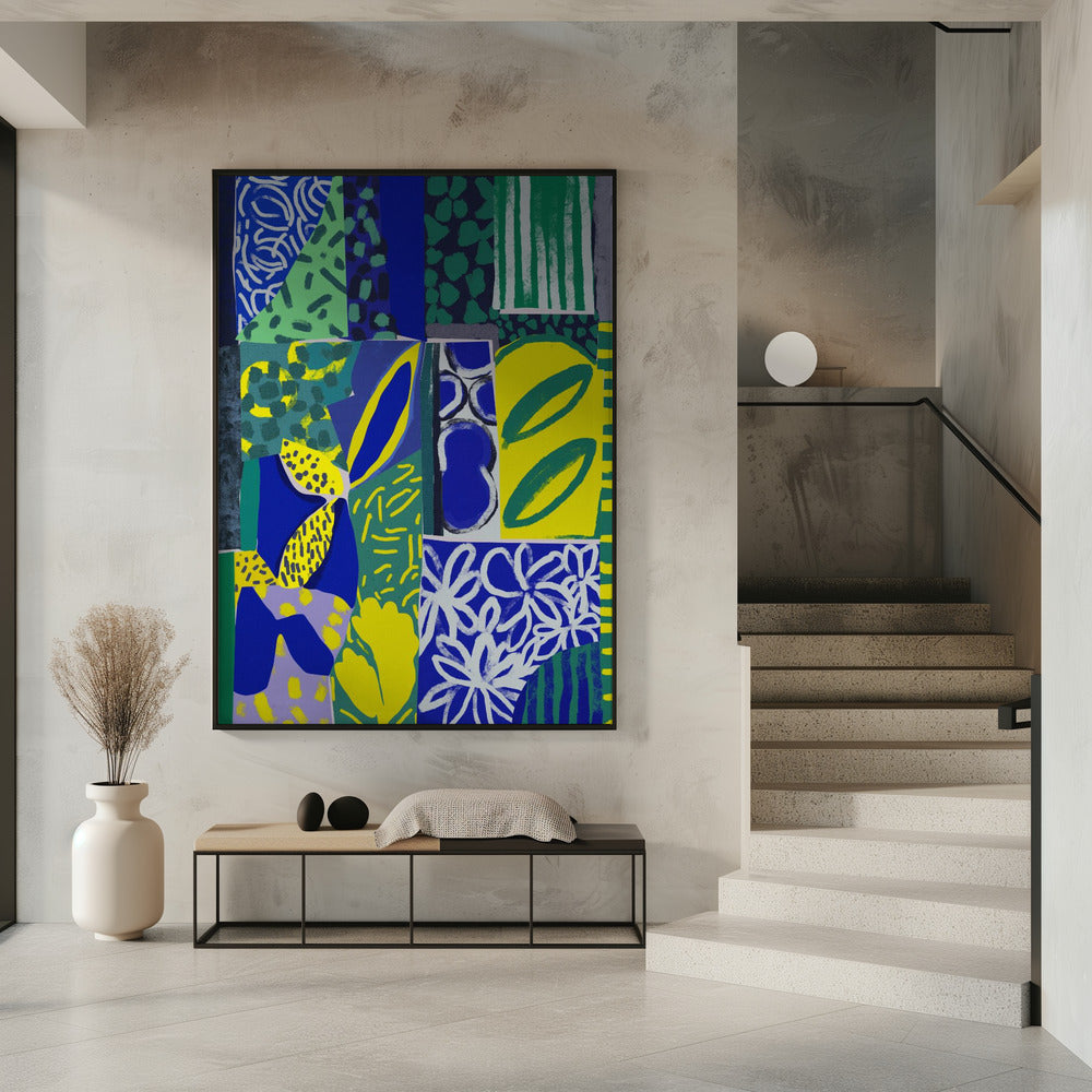 Vibrant Patchwork | Poster