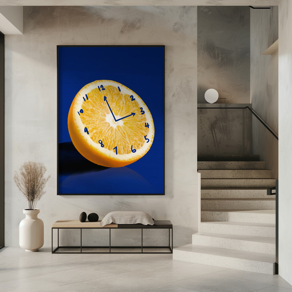 Citrus Timepiece | Poster