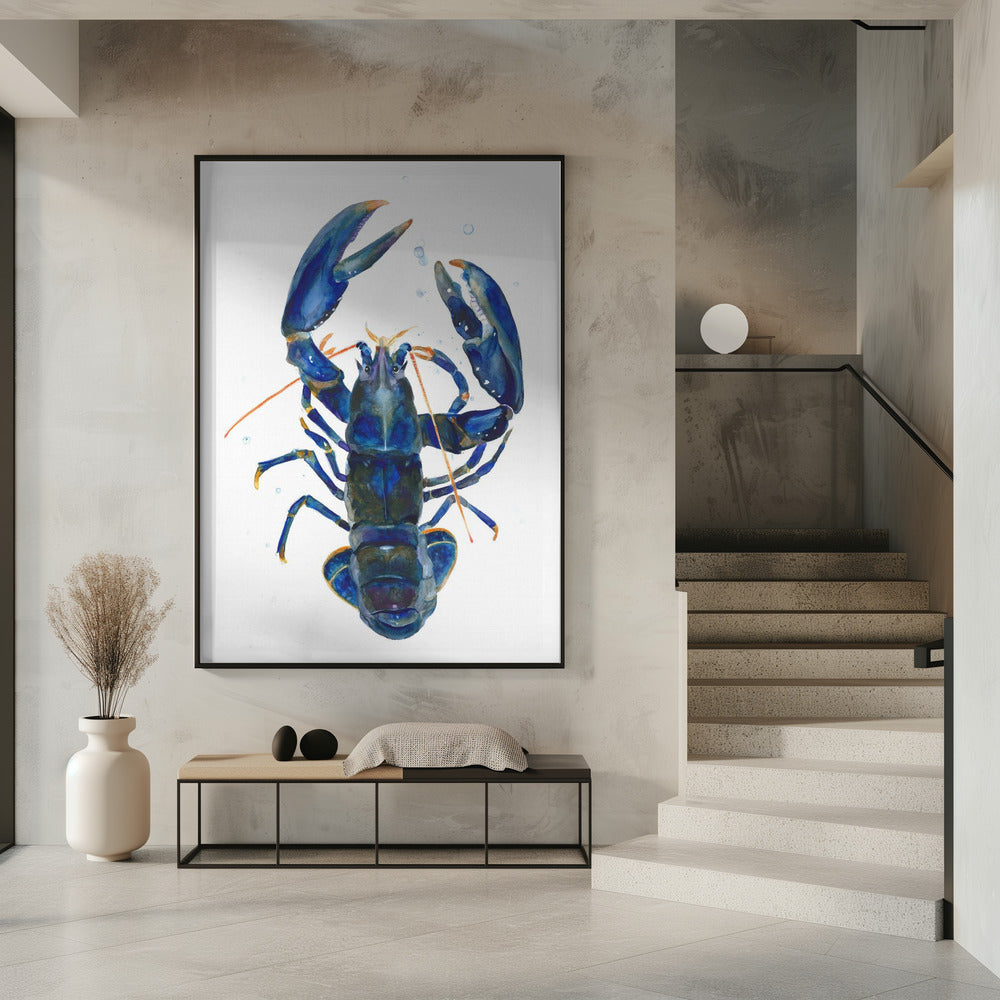 A Blue Lobster | Poster