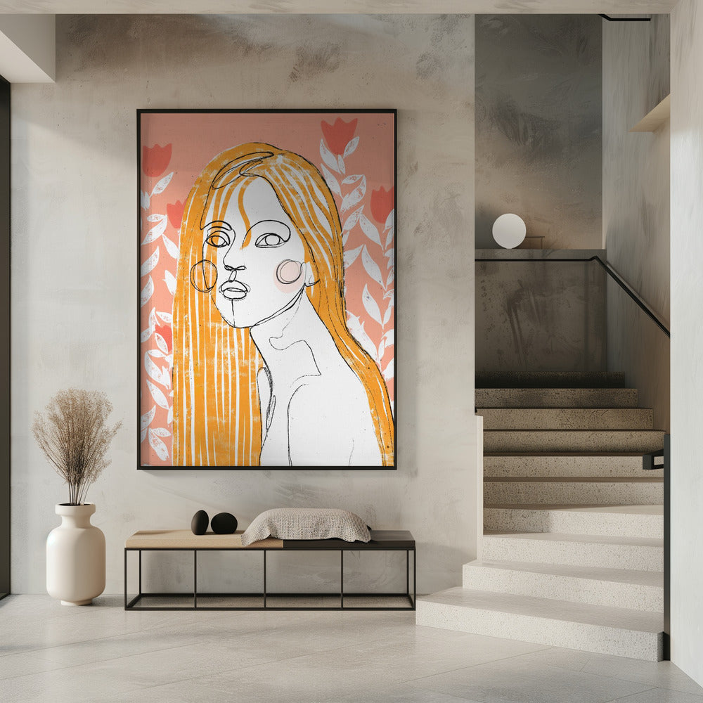 Floral Gaze | Poster