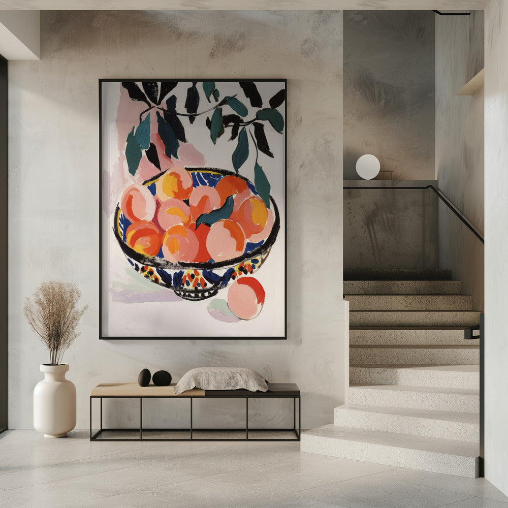 Colorful Fruit Bowl | Poster