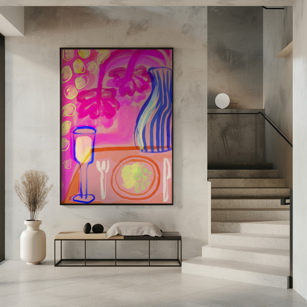 Vibrant Table Scene | Poster