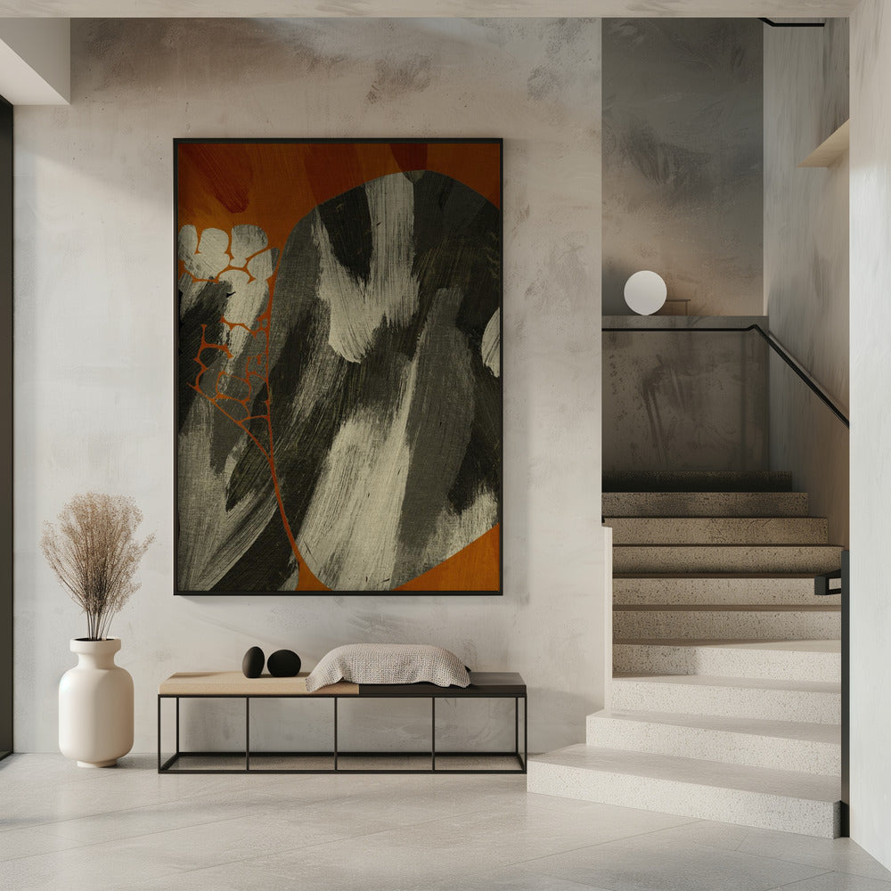 Earthy Abstract Flow | Poster