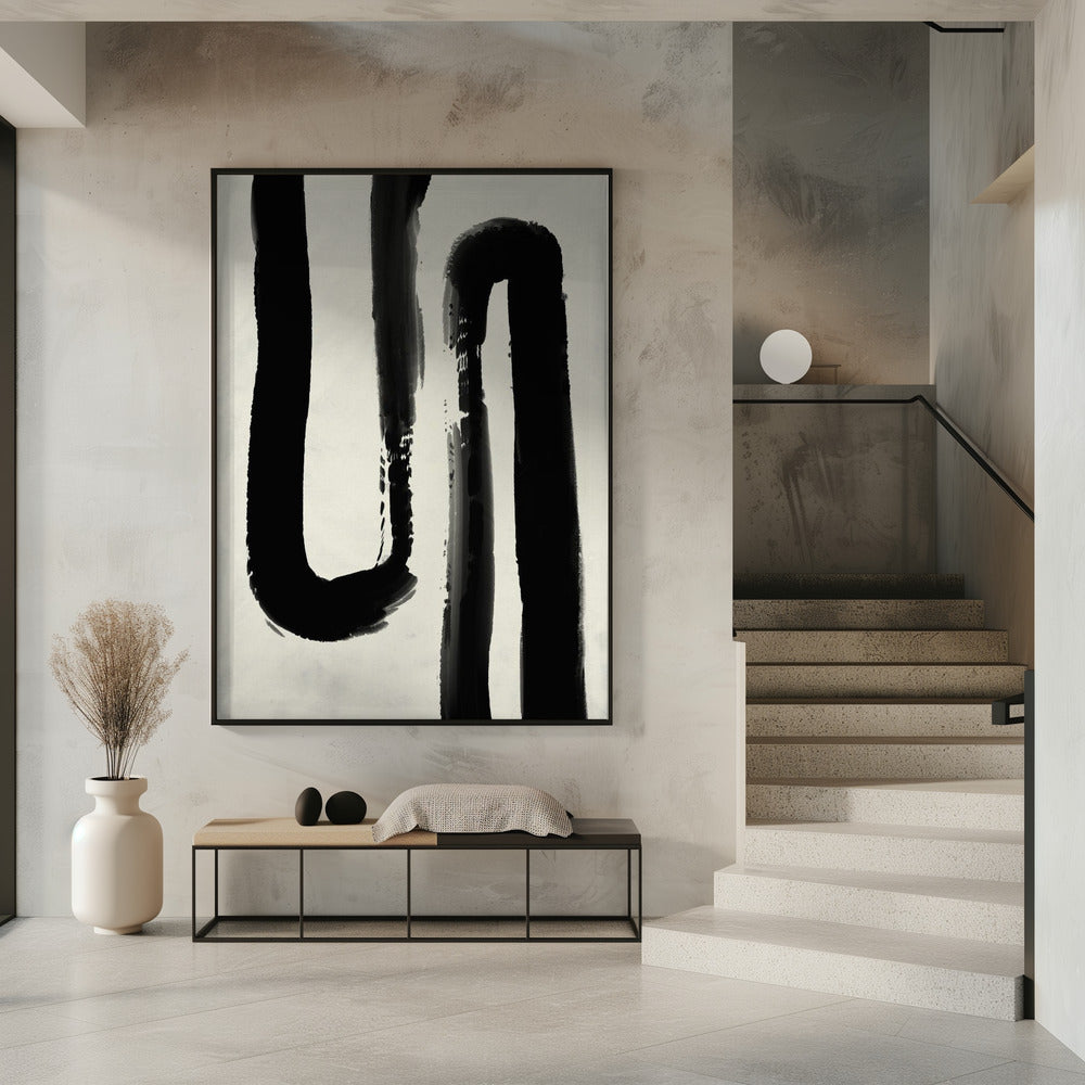 Monochrome Flow | Poster