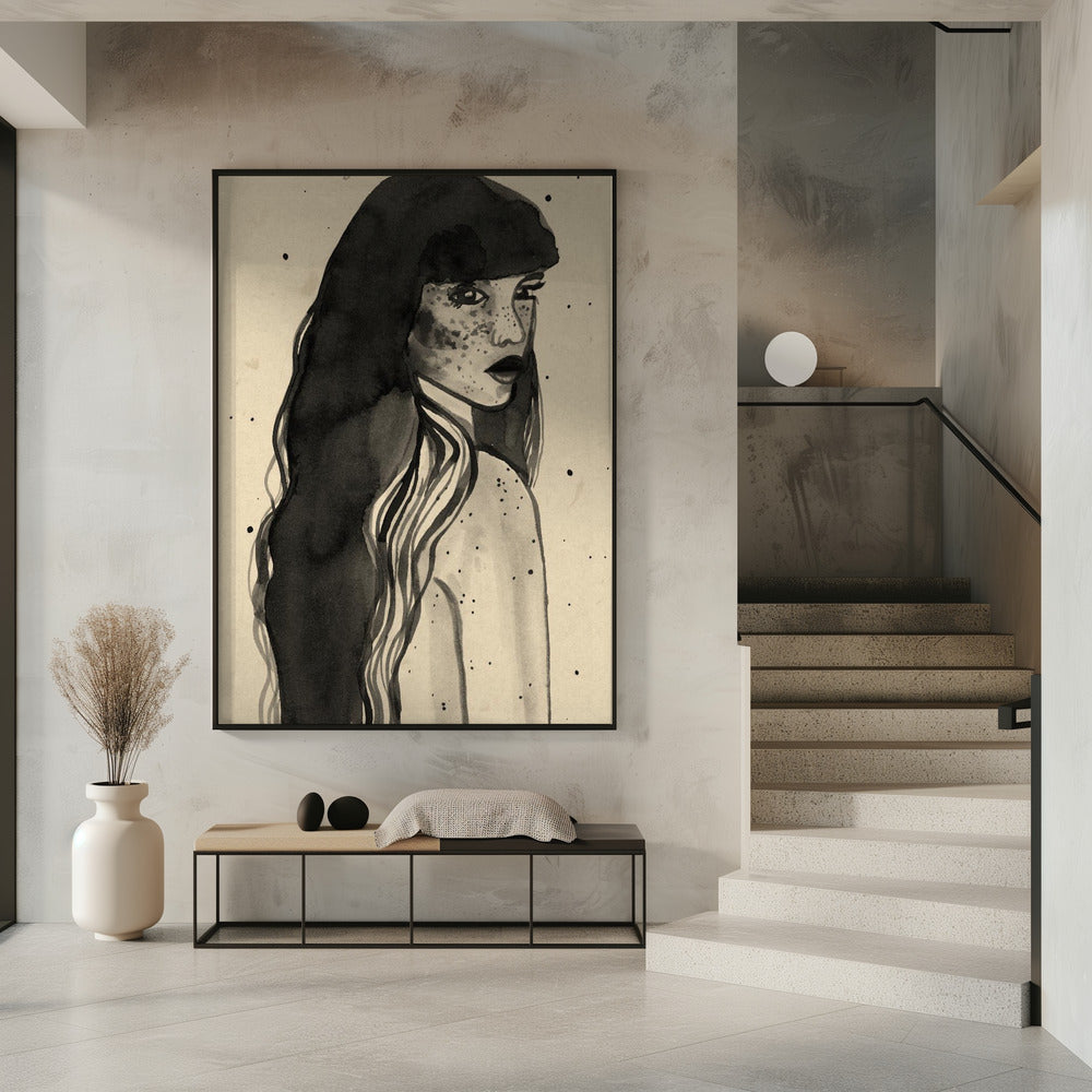 Long Hair Lady | Poster
