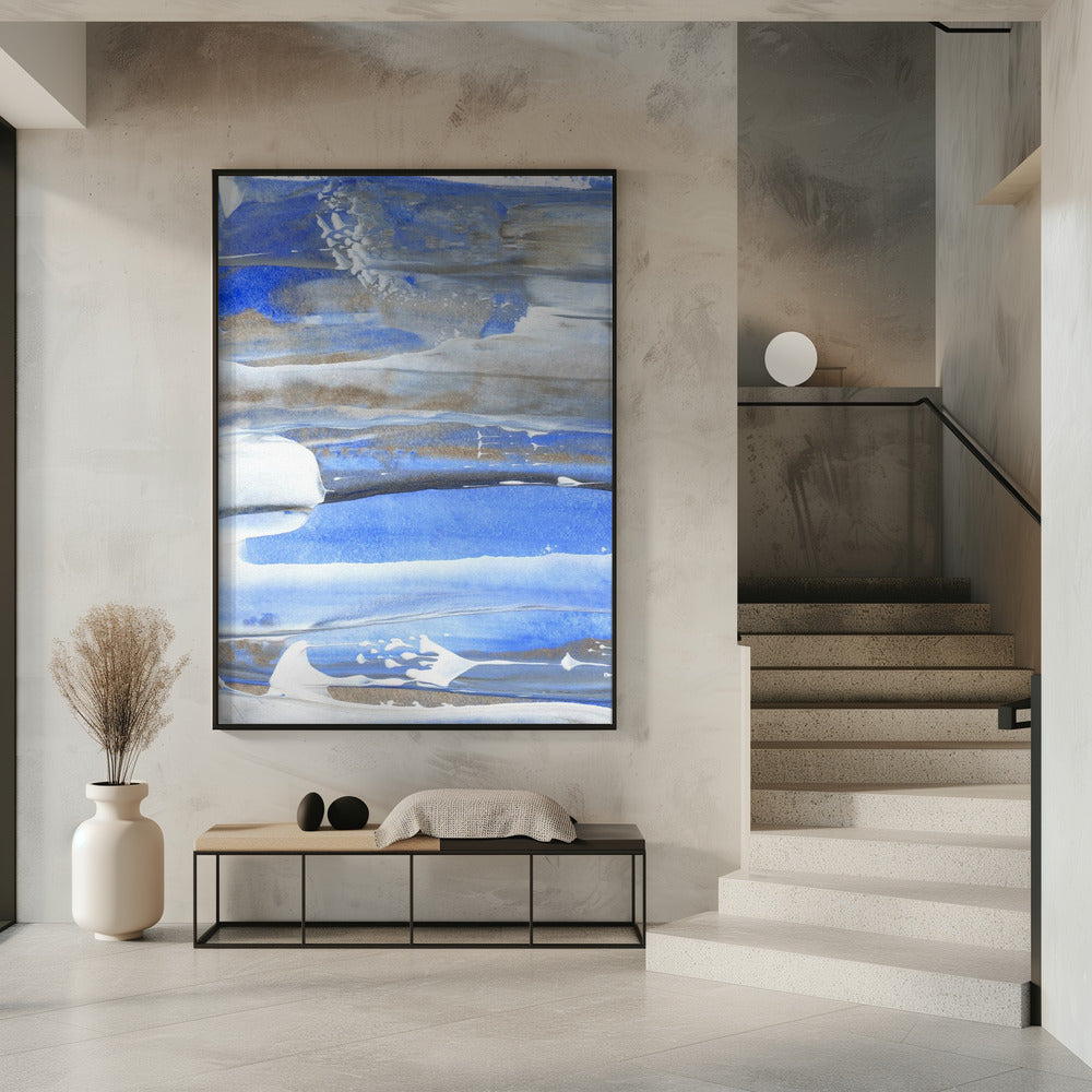 Dynamic Colorful Brushstrokes | Poster