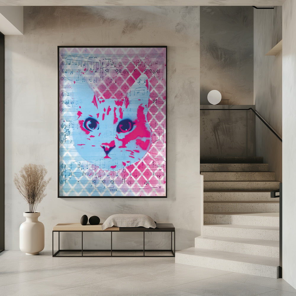 Musical Cat | Poster