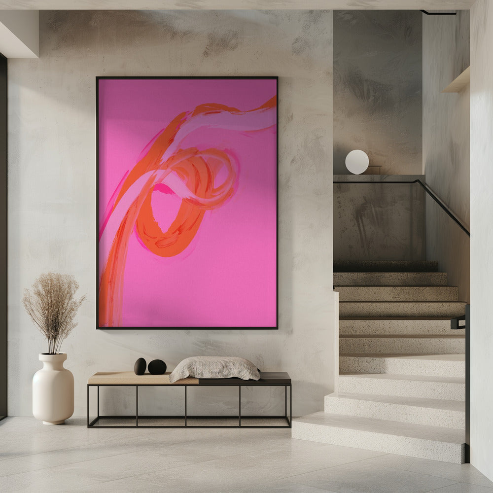 Vibrant Swirl Motion | Poster