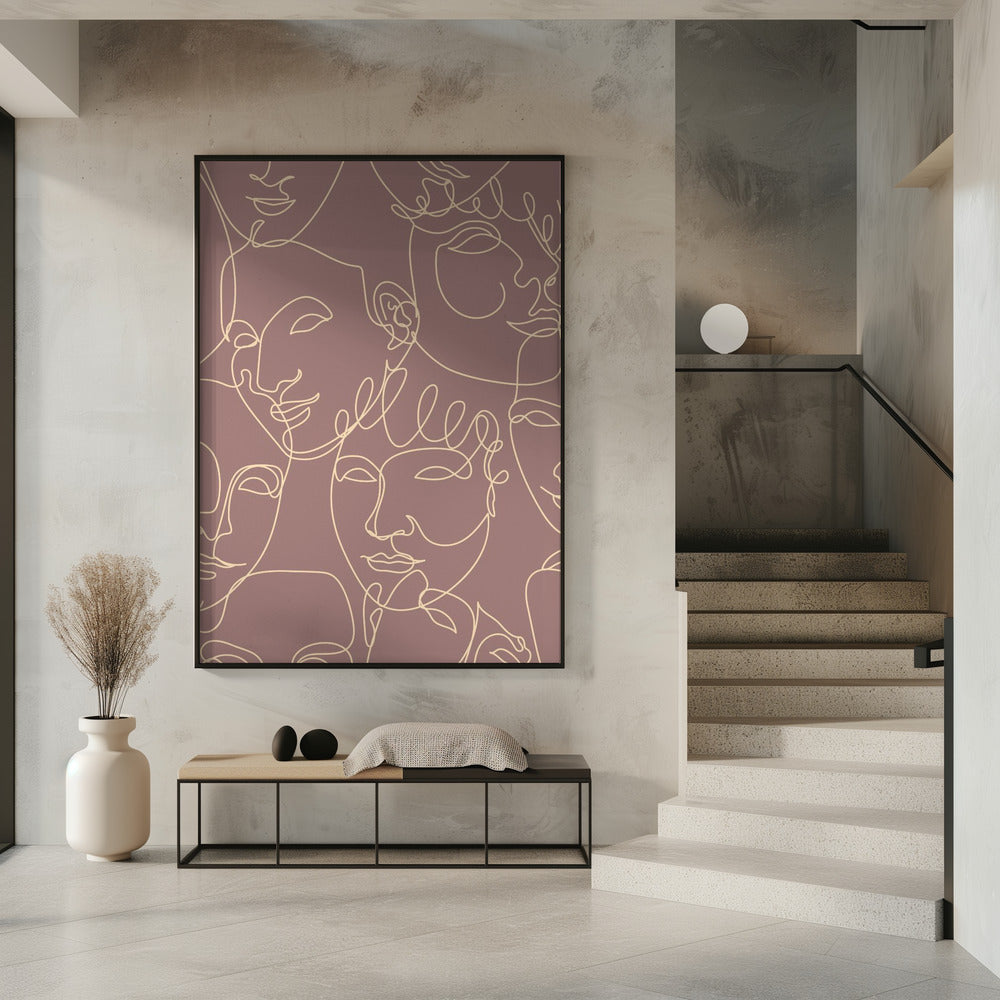 Feminine Patterns Poster 08 | Poster