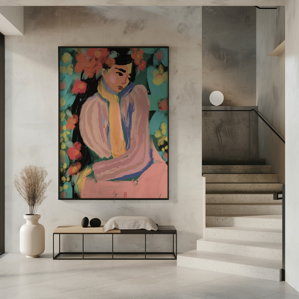 Pensive Blooms | Poster