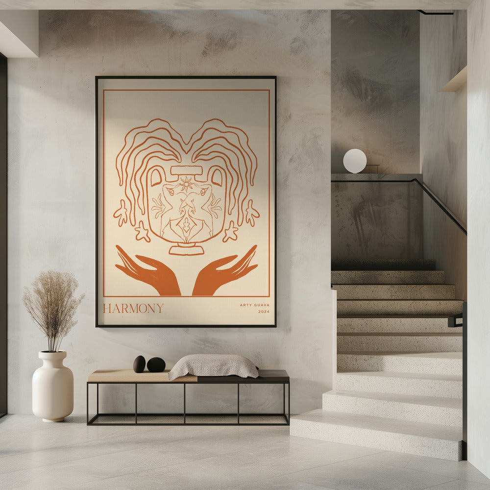 Vessel Collection : Harmony (LineArt) | Poster