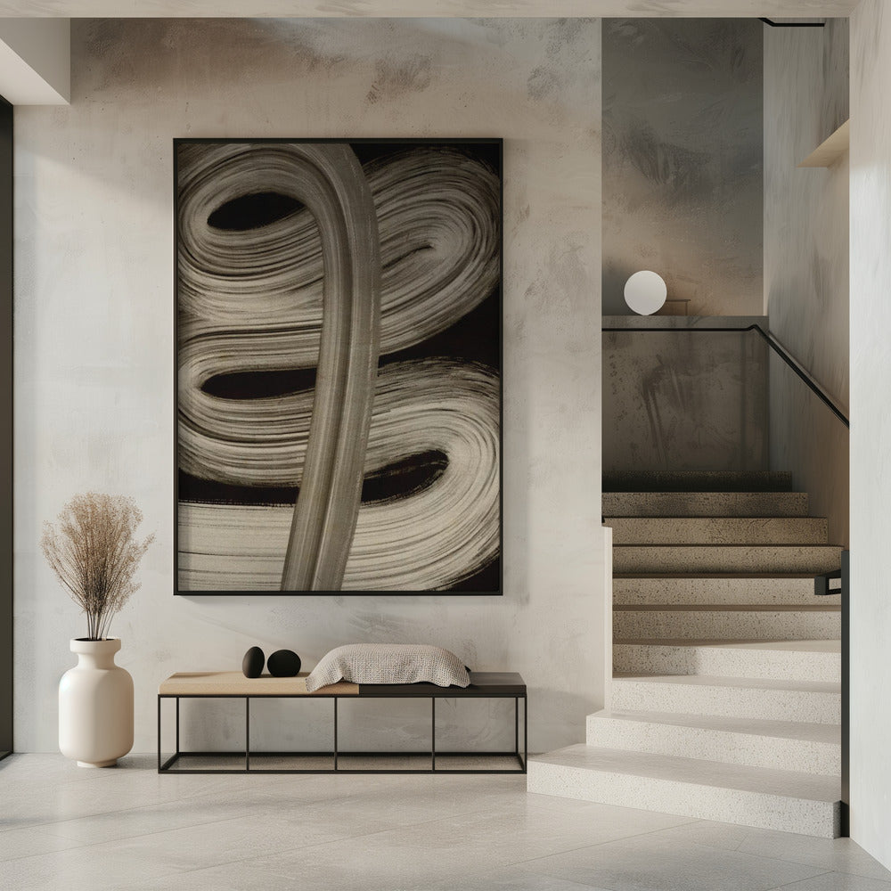 Flowing Strokes | Poster