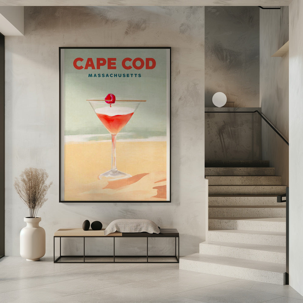 Cape Cod Cocktail Tall Poster | Poster