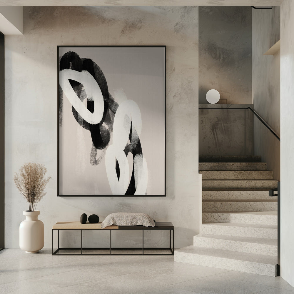 Monochrome Loops | Poster