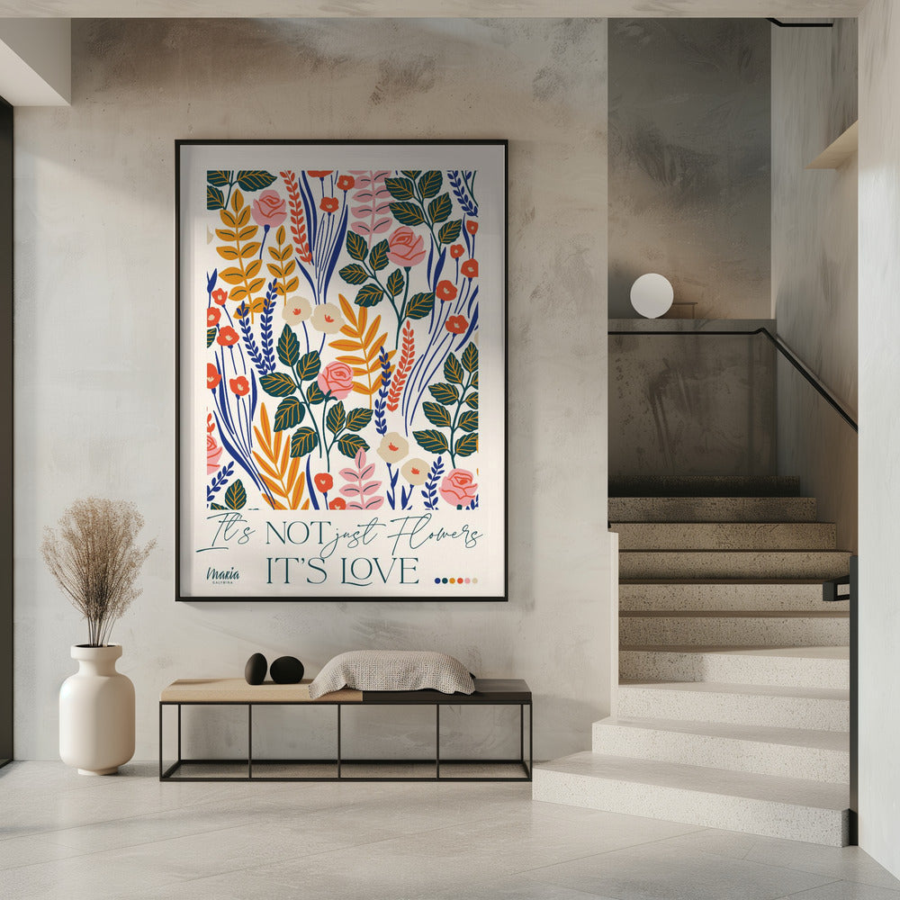 About Love. Roses | Poster