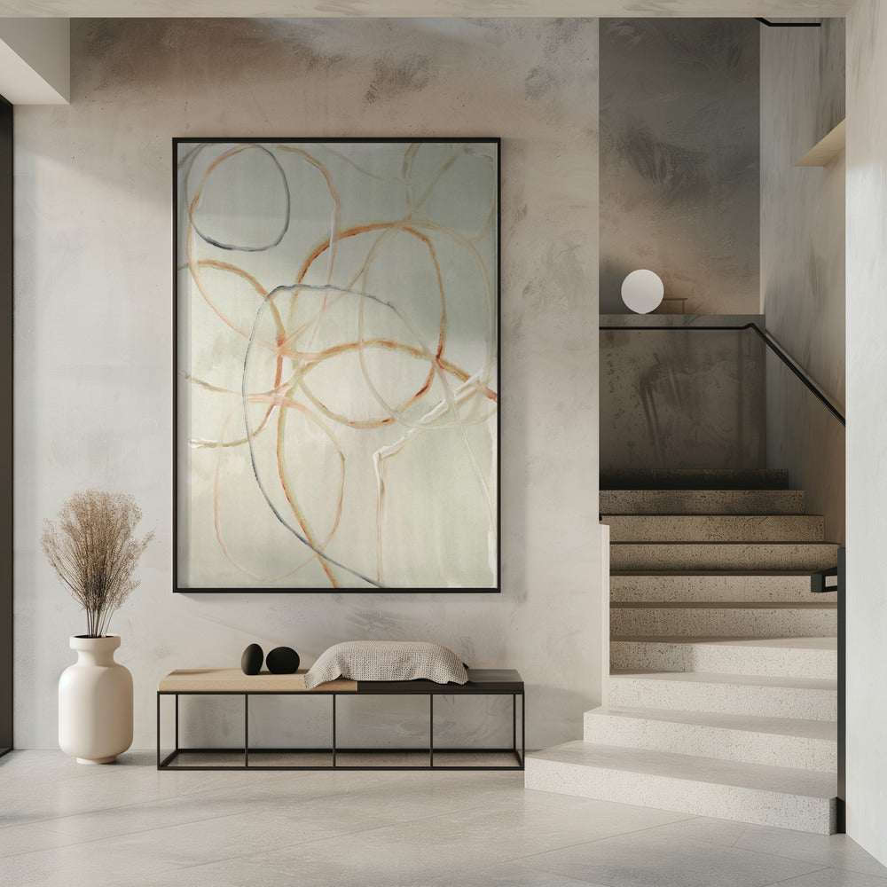 Muted Abstract Lines 1 | Poster