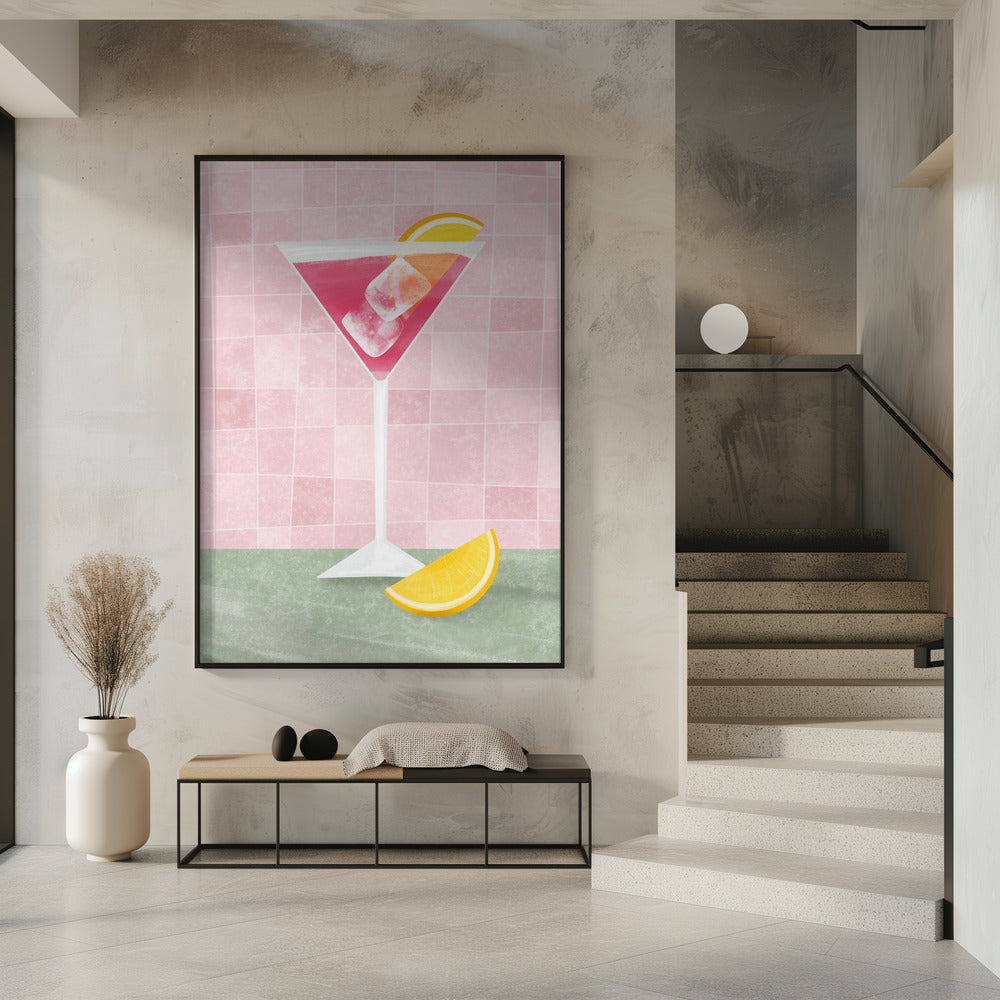 Pink coctail | Poster