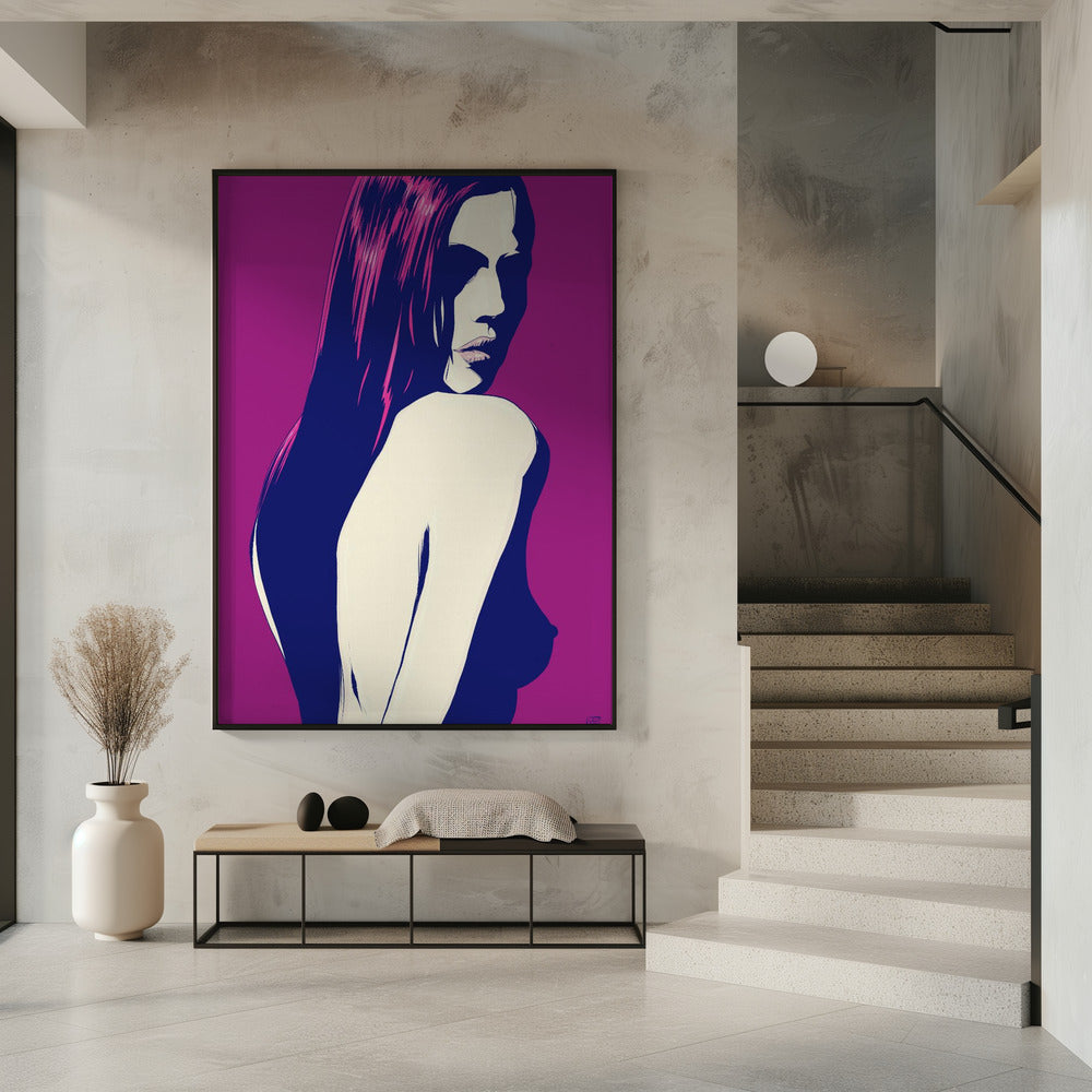 Stylized Portrait Of A Woman | Poster