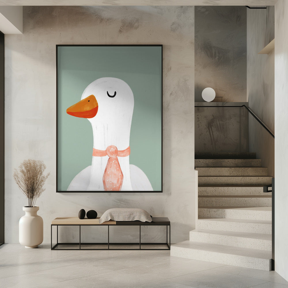 Goose in a Tie | Poster