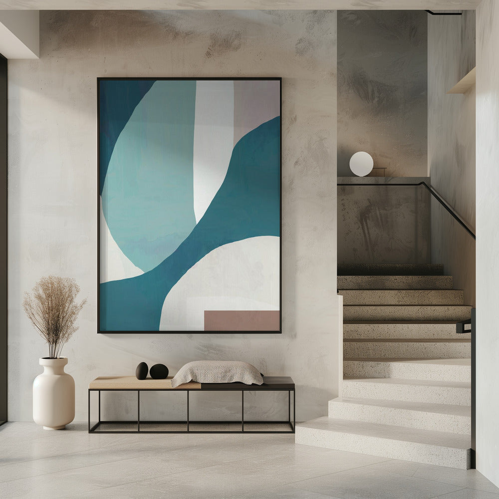 Flowing Wavescape | Poster