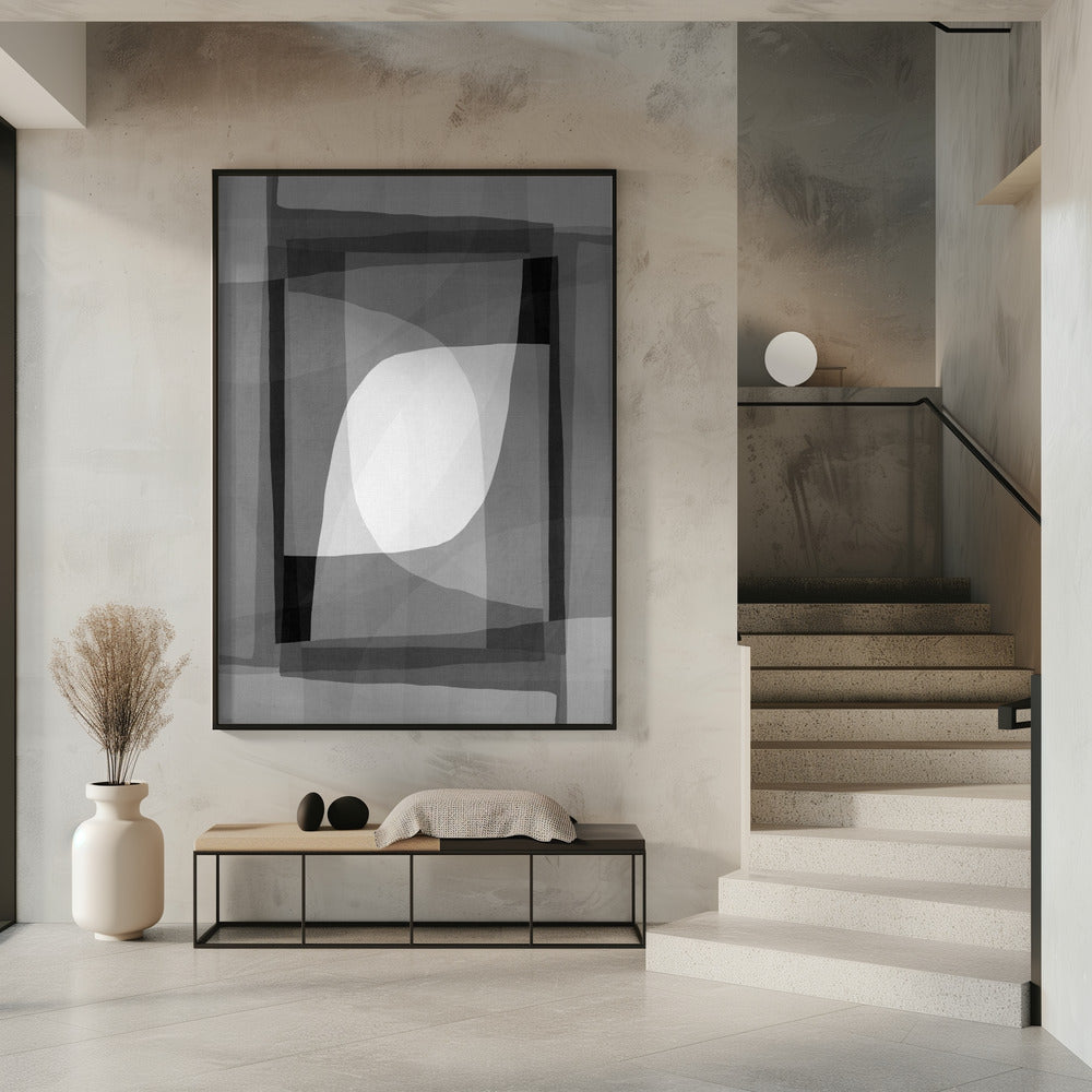 Monochrome Geometry | Poster