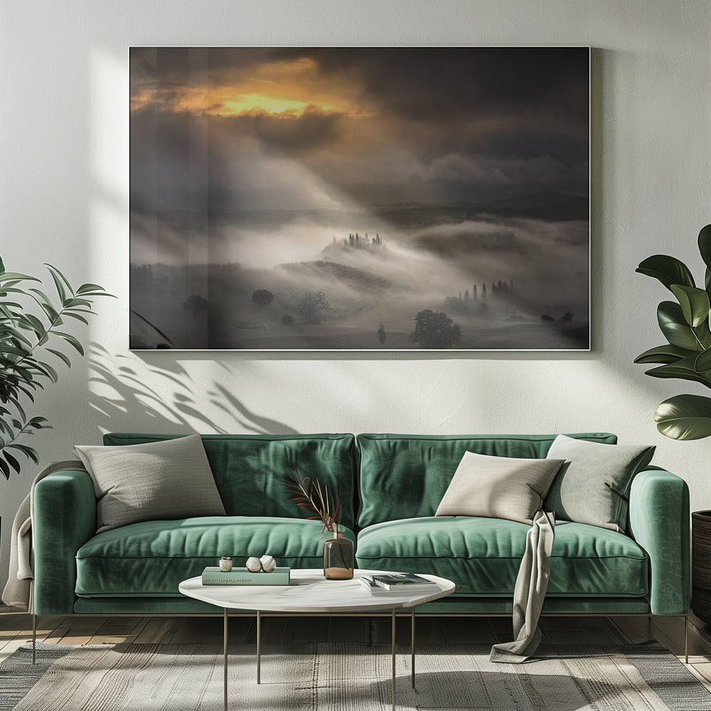 Waves of fog | Canvas