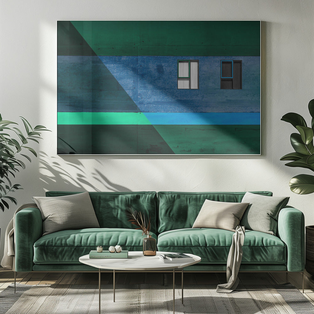 Blinds in black &amp; white. | Canvas