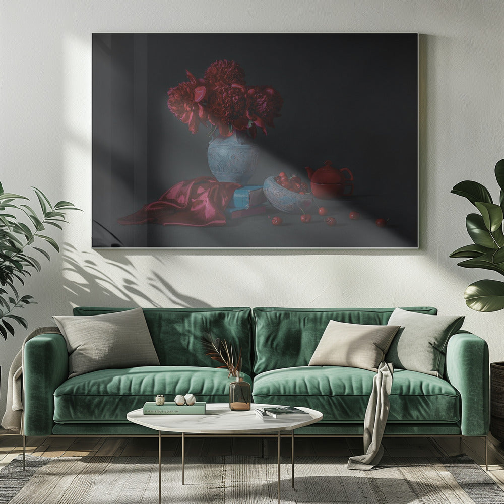 Red Charm | Canvas