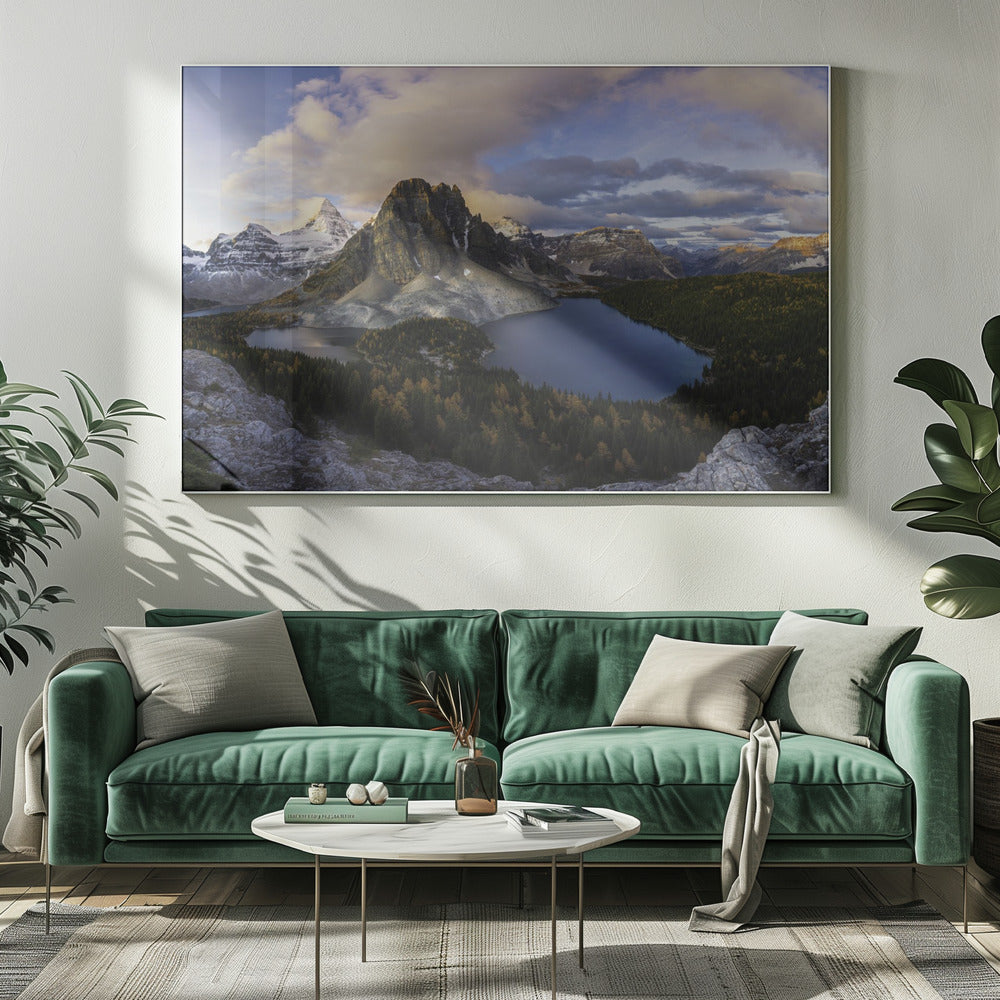 Sunrise at Mt. Assiniboine | Canvas