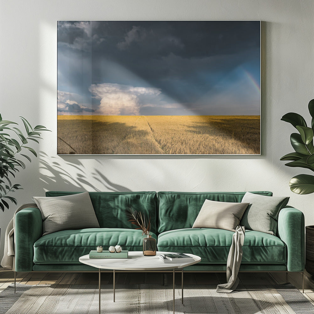 Gold and Thunder | Canvas