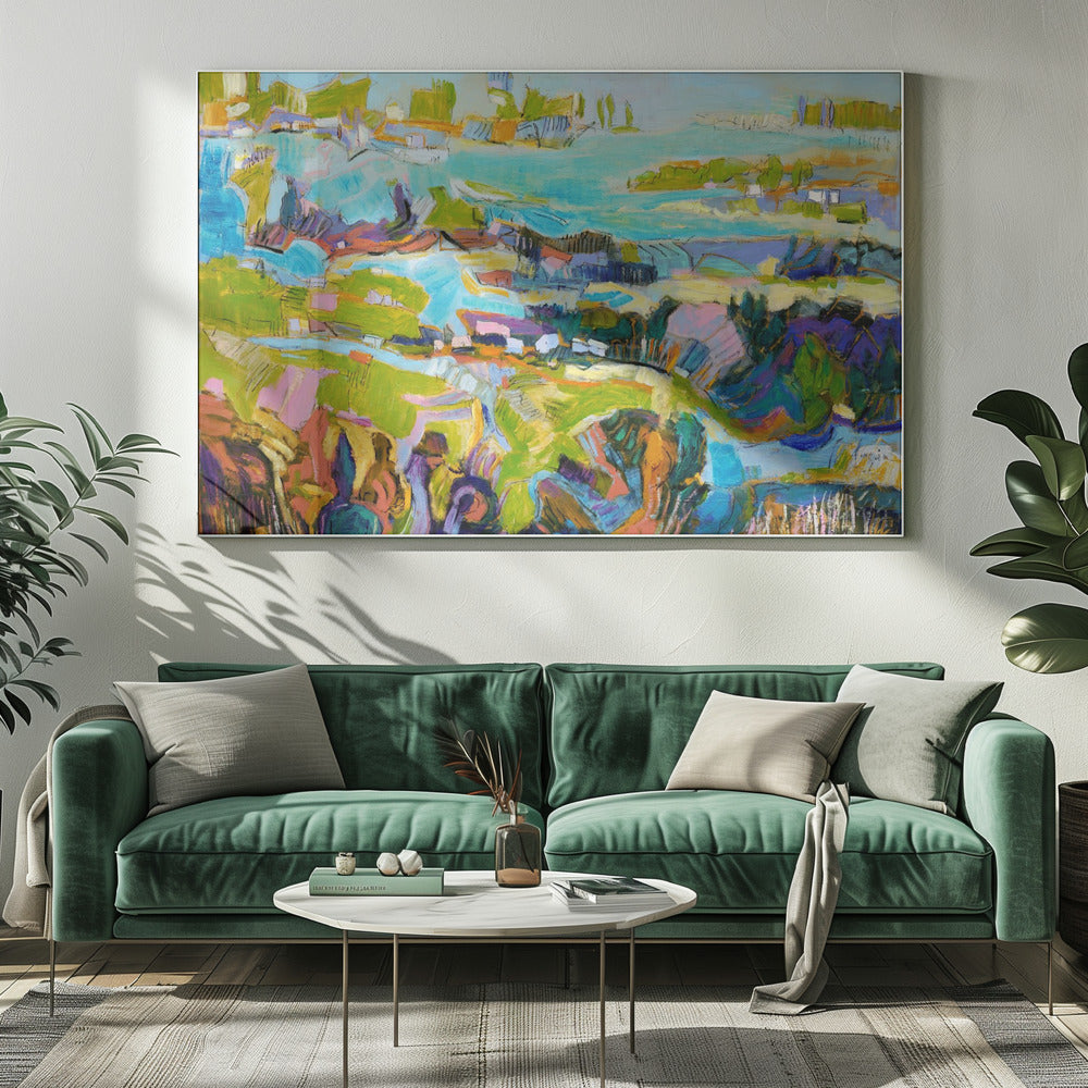 Vibrant Landscape | Canvas