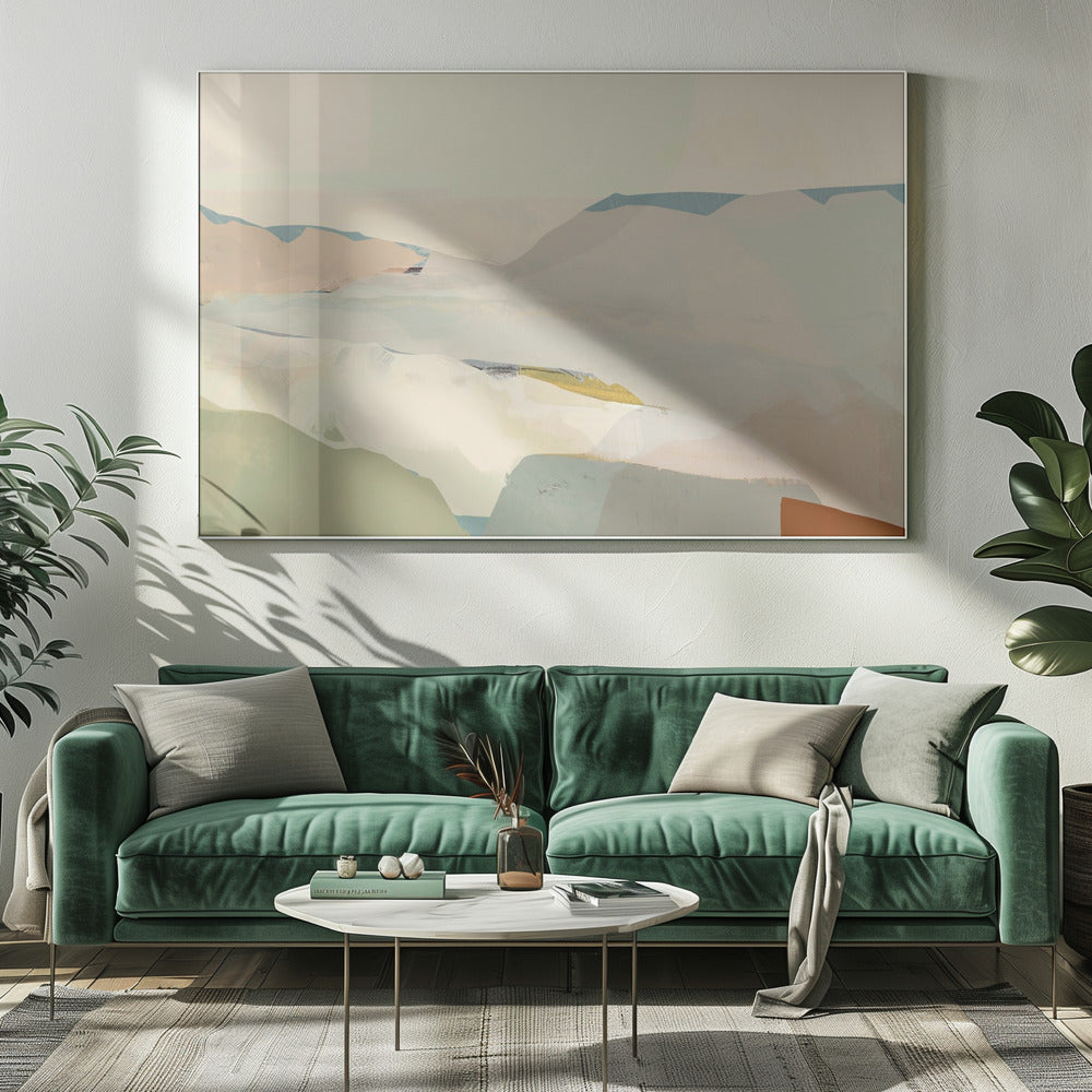 Colourblock Landscape 2 | Canvas