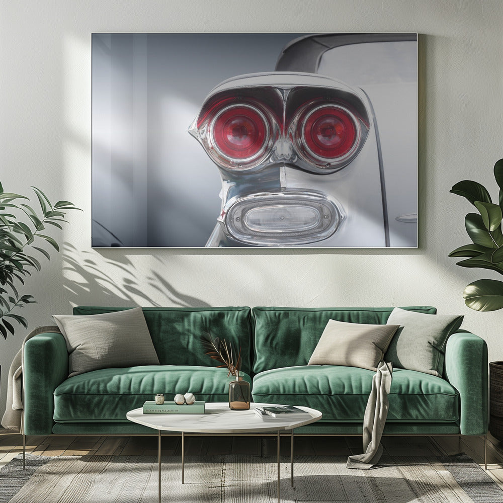 American classic car Bonneville 1958 Convertible | Canvas