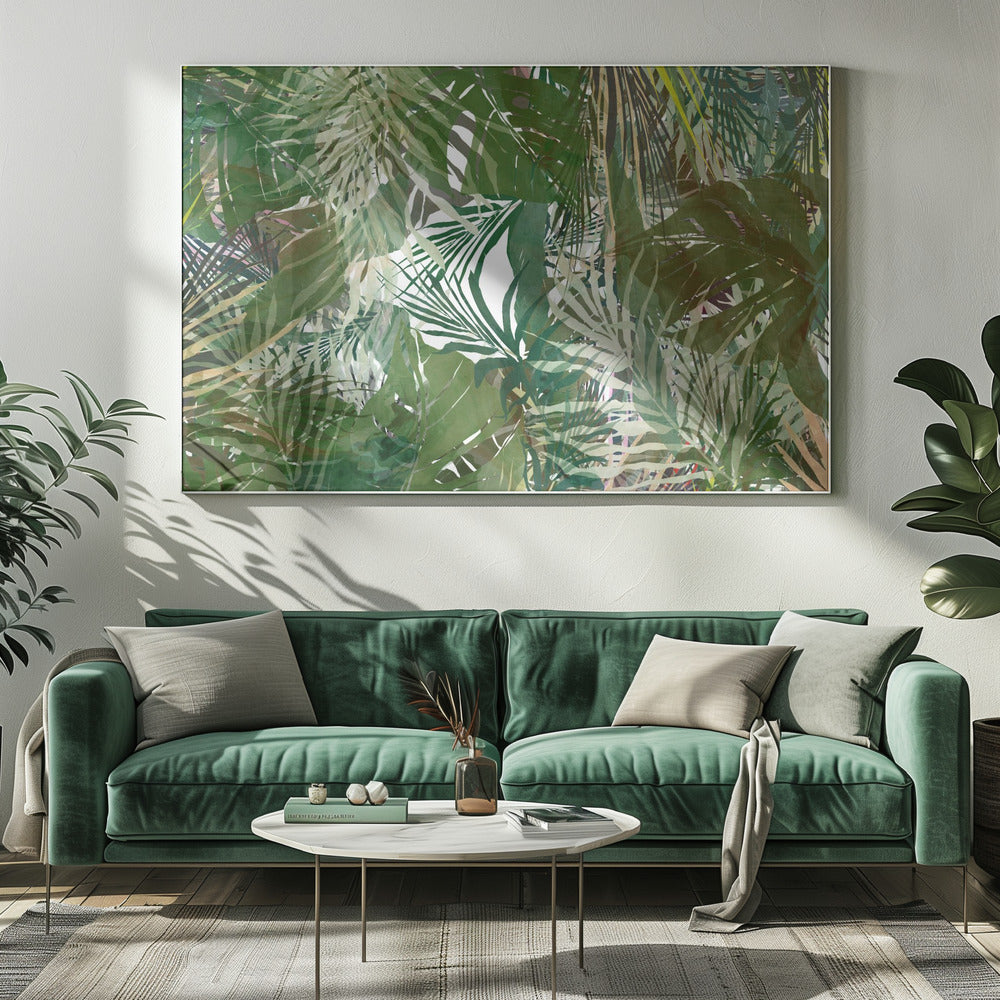 The Jungle Line 3 | Canvas