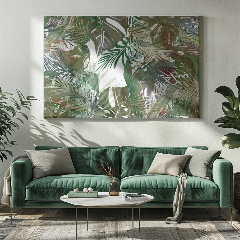 The Jungle Line 2 | Canvas