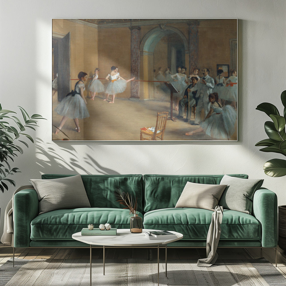 The Dance Foyer At the Opera On the Rue Le Peletier | Canvas