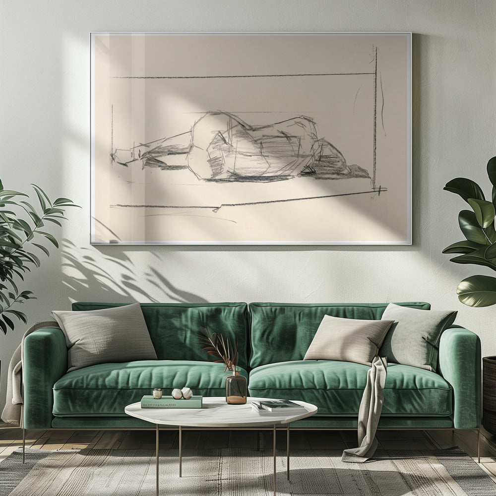 Étude Féminine No.8 | Canvas