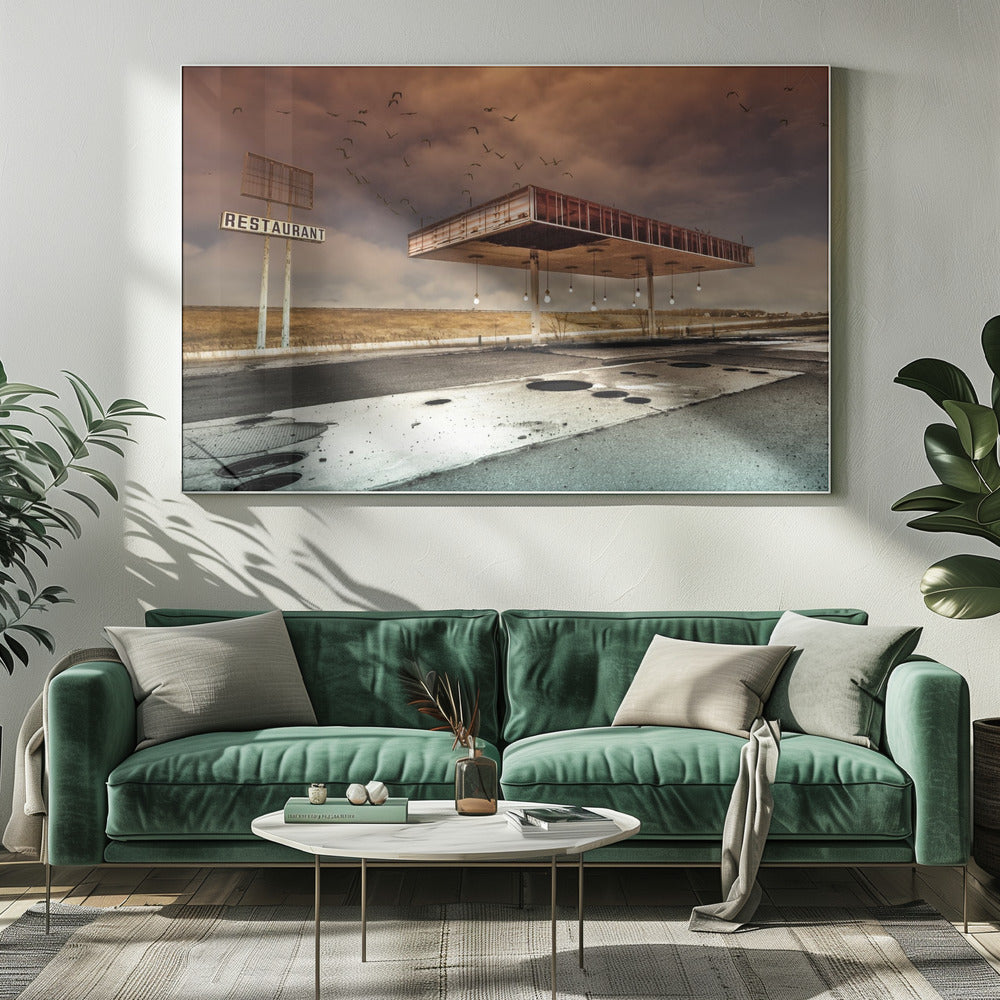 Gaz Bar Blues | Canvas